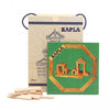 KAPLA 箱子：所有初露頭角的建造者的理想套裝！280 塊木板和一本 KAPLA 藝術書，可供數小時的富有想像力的建築。有四卷可供選擇，因此每個人都有一個滿意的選擇。內容：280塊天然木板+您選擇的藝術書 #KAPLA #Fantaskid #KAPLA 280 Chest - Architecture and Structures for Ages 3+