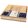 1000 Box 是 Tom van der Bruggen 的最新作品,在 2015 年坎城國際遊戲節期間進行了預覽。 它包括 368 個木製元件、140 個小夾子、200 個大夾子、300 個雙夾子和 2 本小冊子。 #TomTecT #Fantaskid #TomTech 1000