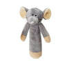北歐瑞典 Teddykompaniet Diinglisar 大象手搖鈴, 尺寸 手搖鈴:15 cm 約20克, 材質100%聚脂纖維, 洗衣機40度洗滌(洗衣機正常洗滌)。對剛剛開始對周遭環境產生認知的三四個月寶貝來說,輕輕搖動就會發出聲音的手搖鈴除了能吸引寶貝的注意力,柔軟適當的大小可以讓寶貝抓拿,搖動,促進寶貝肌肉發育和手眼協調。加上 Teddykompaniet 可愛的大象造型設計可以幫助寶貝早期對色彩跟圖形的感知,促使腦部發展。#Fantaskid #Teddykompaniet #Diinglisar #Wild Rattling Elephant #Grey