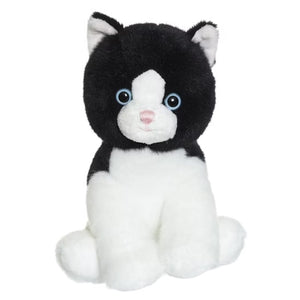 我們的大貓已經生小孩了！ 這隻可愛的小貓喜歡和你一起玩。 她有一身黑色美麗且極其柔軟的皮毛，藍色善良的眼睛，喜歡被拍背和抓耳後。#Fantaskid #Teddykompaniet #Kittens #Black #18cm