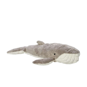 每一款絨毛娃娃都是高品質且嚴選德國境內環保、有機且安全無毒非敏感的素材製成，絕對是孩子們值得擁有且適合陪伴永久的娃娃! 環保可愛的玩具和溫暖的抱枕合二為一！ #Fantaskid #抱枕 #大鯨魚娃娃 #安撫娃娃 #Senger Naturwelt #Cuddly toy #whale large