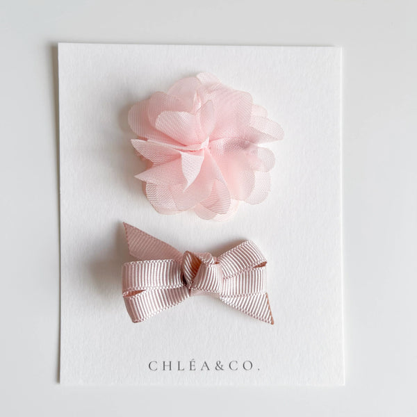 Chiffon Rose | Hair Clip
