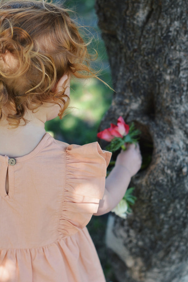 Dina Dress - Apricot
