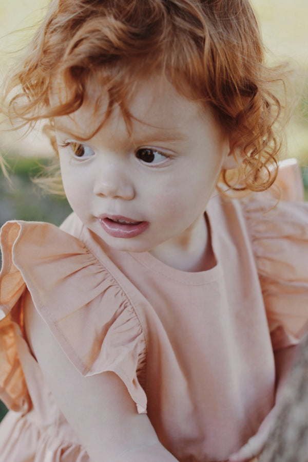 Dina Dress - Apricot