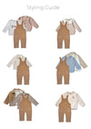 Gaston Overalls - Brown