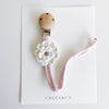Flower Crochet Dummy Clip | Chléa & Co.