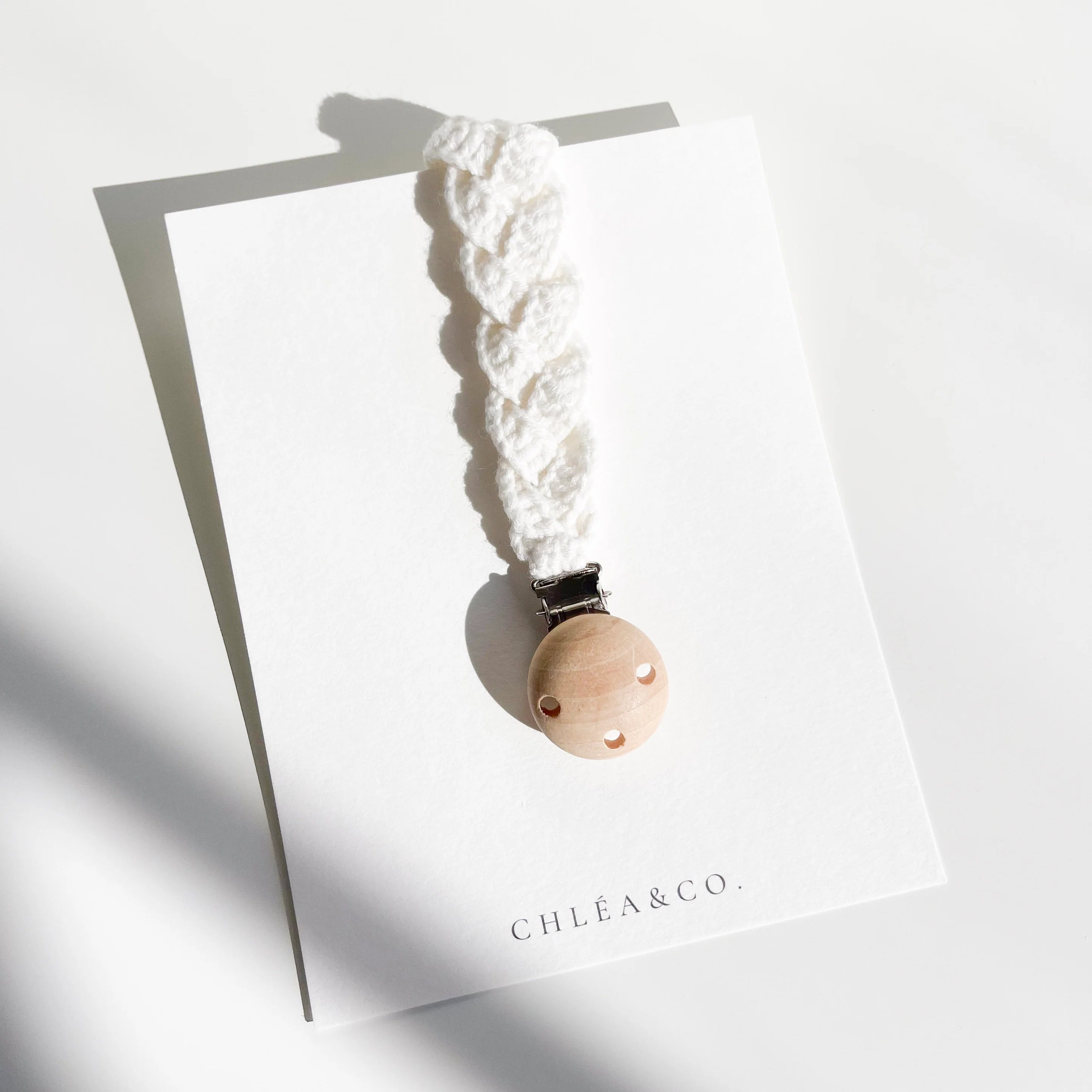 Crochet Dummy Clip 手工羊毛紗線奶嘴鏈