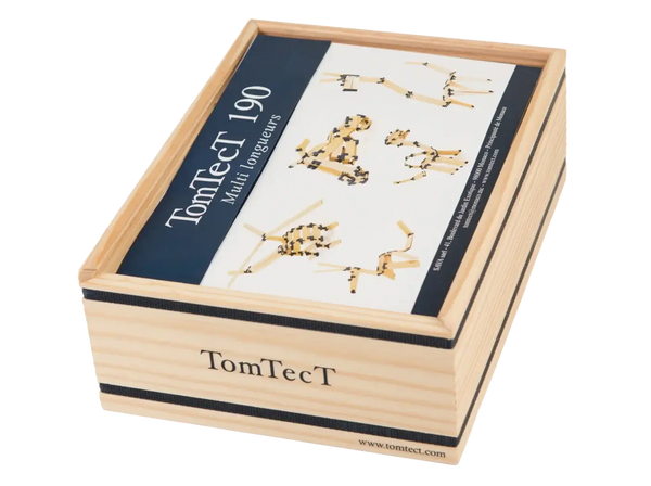 KAPLA 家族新成員! TomTecT 可讓您使用夾子和鉸鏈進行構建,以彎曲和重塑您的創作。KAPLA® 的創作者 Tom van der Bruggen 將他的建築木板重新塑造成不同的長度和更輕的重量,並允許它們透過各種夾子和鉸鏈連接起來。 選擇你的零件並加入它們來建造和重建、彎曲和改造!#TomTecT #Fantaskid #TomTech 190