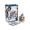 清爽的冷色組合！4 種不同顏色的組合，帶來更多靈感！ 使用您最喜歡的顏色來創造無限的建造可能性！內含：200 塊木板（140 塊自然色、20 塊淺藍、20 塊深藍、20 塊白色）所有的顏色都是食品級的，對小孩來說是安全的。#KAPLA #Fantaskid #KAPLA Seasons #The Winter Box