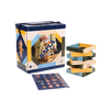 KAPLA 120 盒子包含 120 塊木板，其中包括 30 塊彩色木板。 小盒子大顏色！這是用不同種類的顏色來完善您的 KAPLA 系列並為您的結構增添對比的完美方式！我們所有的顏色都是食品級的，對小孩來說是安全的。#KAPLA #Fantaskid #KAPLA Box 120 #Light Blue, Yellow & Green