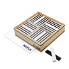 一款能夠激發圖形結構和設計靈感的 KAPLA 案例！100 片 KAPLA 木板可供數小時玩耍和進行一系列的搭建。兩種單色色調可讓您發揮透視和對比度、創建裝飾結構並探索幾何之美。內含：50片白色木板和 50片黑色木板 #KAPLA #Fantaskid #Black and White Case