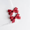 Set of 2 Petite Ribbon Bows 小巧蝴蝶結髮夾2入組