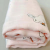 有機棉寶寶包巾 - Pink Bunny Ali+Oli Ali+Oli