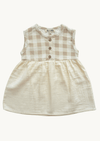 Elodie Dress Eli & Nev, 有機棉童裝 #歐洲童裝 #有機棉童裝 #寶寶禮盒 #新生兒送禮 #Fantaskid #Eli&Nev