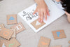 英文字母學習木質郵票造型玩具組 dou? Dou-Toys