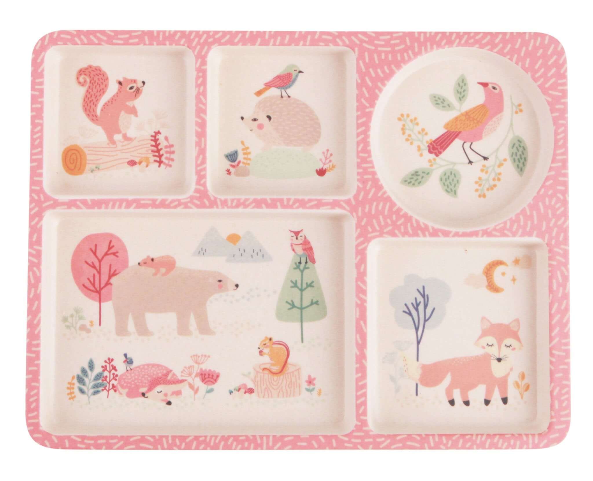 餐盤組Woodland Friends款 - Love Mae Love Mae
