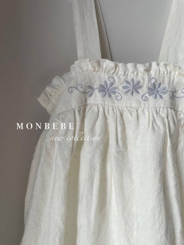 氣質刺繡小花裙 Monbebe Fantaskid