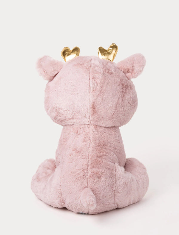 瑞典 Teddykompaniet - Ronja, Deer, Large 65cm 夢幻玫瑰粉梅花鹿（預購中）