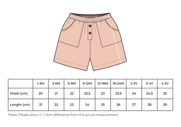 Louis Shorts - Apricot