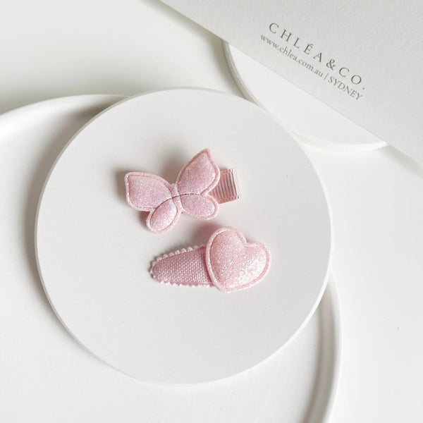 Petite Sparkle Hair Clip Set (預購中)