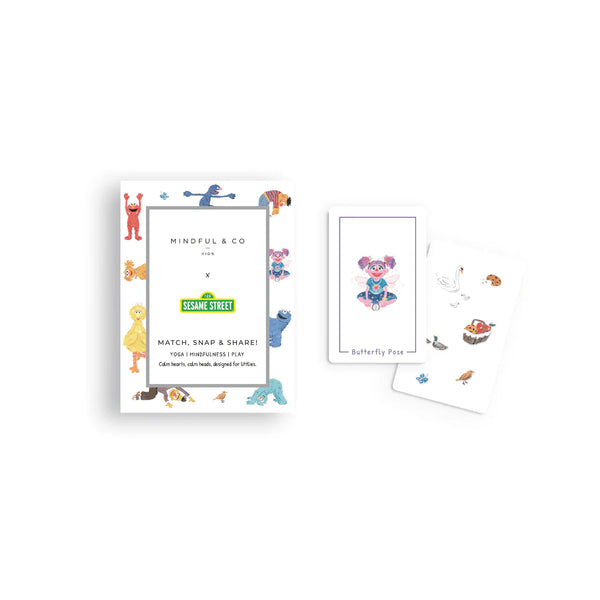 芝麻街三合一趣味卡牌遊戲 Mindful & Co Kids - Sesame Street 3-in-1 Card Game