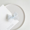 Petite Ballerina Tulle Bow Clip (Light Blue) - Chléa & Co