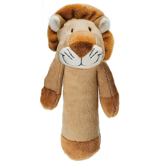 北歐瑞典 Teddykompaniet Diinglisar 獅子手搖鈴, 尺寸 手搖鈴：15 cm  約20克, 材質100%聚脂纖維, 洗衣機40度洗滌(洗衣機正常洗滌)。對剛剛開始對周遭環境產生認知的三四個月寶貝來說，輕輕搖動就會發出聲音的手搖鈴除了能吸引寶貝的注意力，柔軟適當的大小可以讓寶貝抓拿，搖動，促進寶貝肌肉發育和手眼協調。加上 Teddykompaniet 可愛的獅子造型設計可以幫助寶貝早期對色彩跟圖形的感知，促使腦部發展。#Fantaskid #Teddykompaniet #Diinglisar #Wild Rattle Lion