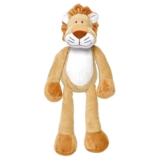 北歐瑞典 Teddykompaniet Diinglisar 獅子安撫玩偶, 尺寸  玩偶長度：34 cm, 材質100%聚脂纖維, 洗衣機40度洗滌 , 陰乾即可(洗衣機正常洗滌)。孩子和安慰物之間的聯結越親密，在面對壓力時，就越能適應。來自瑞典的 Teddykompaniet 安撫玩偶除了有超柔軟短絨毛抓握時特別舒服有安全感，並減低焦慮情緒，使心情放鬆。可愛的獅子動物造型除了吸引寶貝的注意力，連大人都愛不釋手！絕對是派對或是見面禮絕佳的選擇！#Fantaskid #Teddykompaniet #Diinglisar #Stuffed Animal Lion #Brown