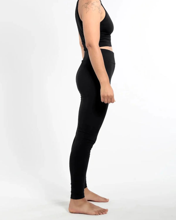 Orbasics 大人版 有機棉 All Day Leggings 宇宙黑 - XS/S/M/L