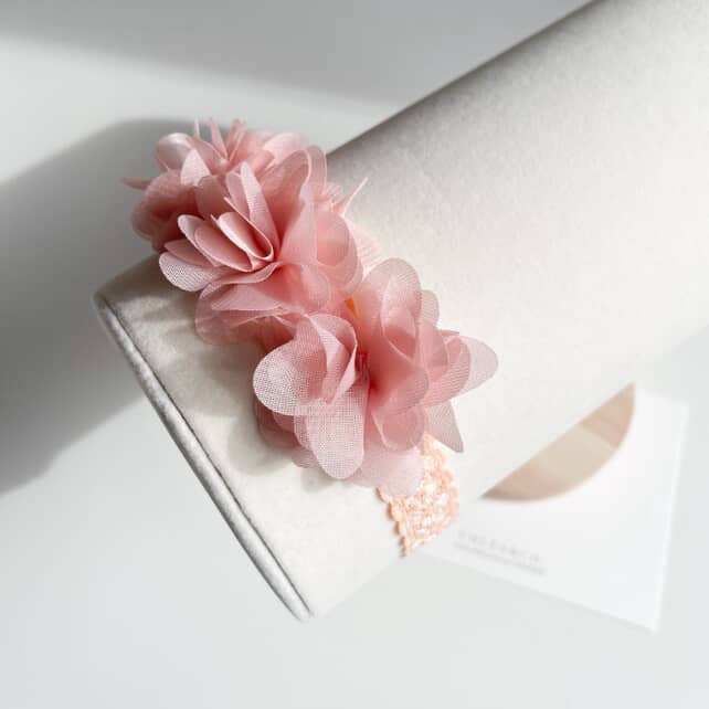 Elora Flower Headband 蕾絲花朵髮帶