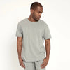 Orbasics 100%有機棉 大人款短袖 T-shirt - Grey Melange ❘ 現貨尺寸: S.M.L.XL
