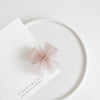 Petite Ballerina Tulle Bow Clip (Rosy Brown) - Chléa & Co