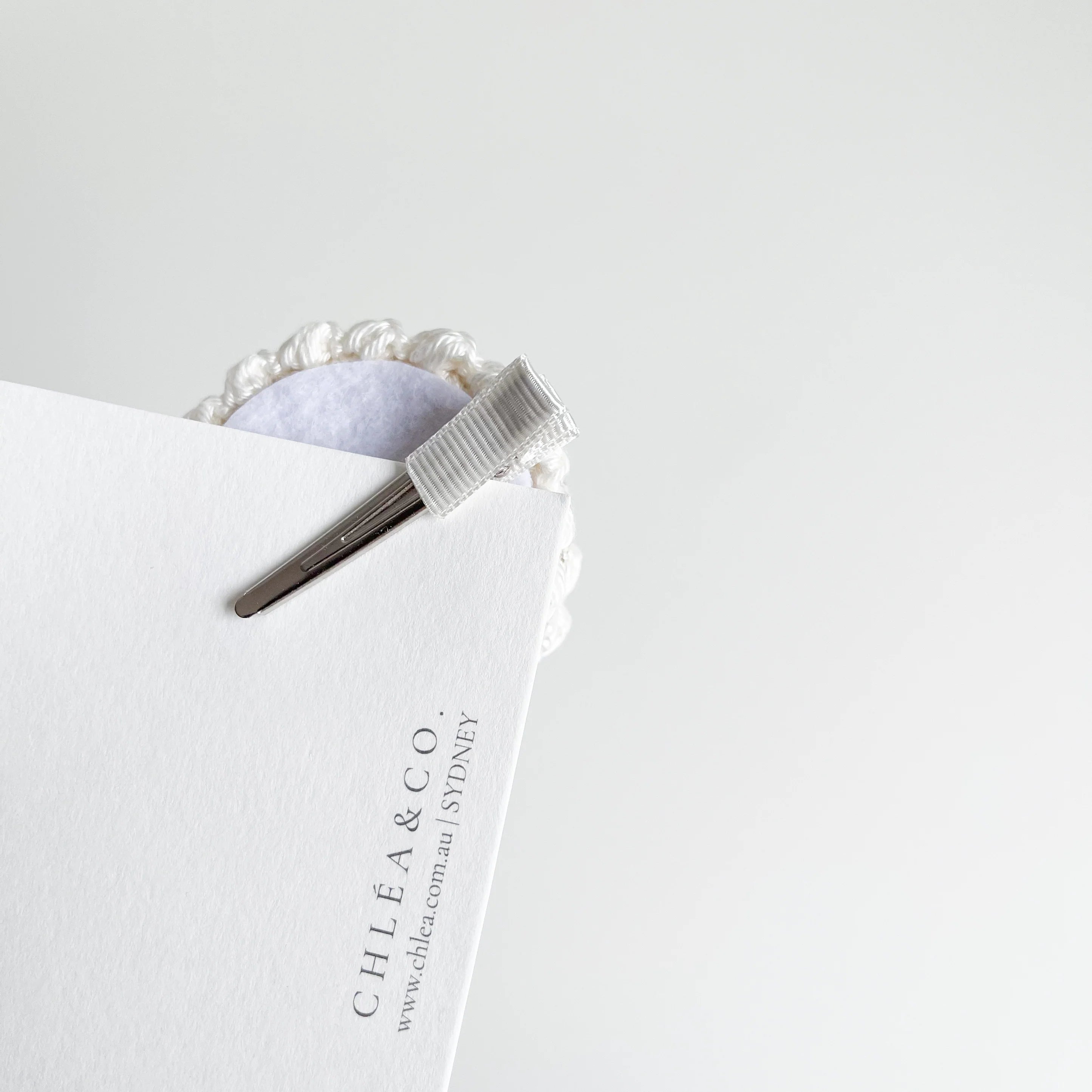 Birthday Cake Crochet Clip - Chléa & Co