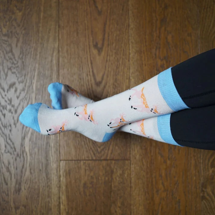 Bare Kind 竹纖維襪 - 梅花鹿 (成人)