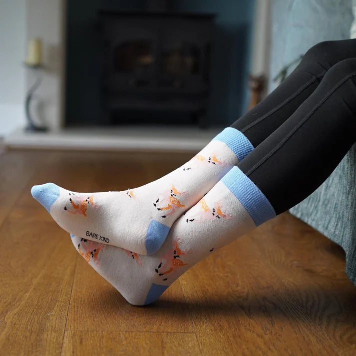 Bare Kind 竹纖維襪 - 梅花鹿 (成人)