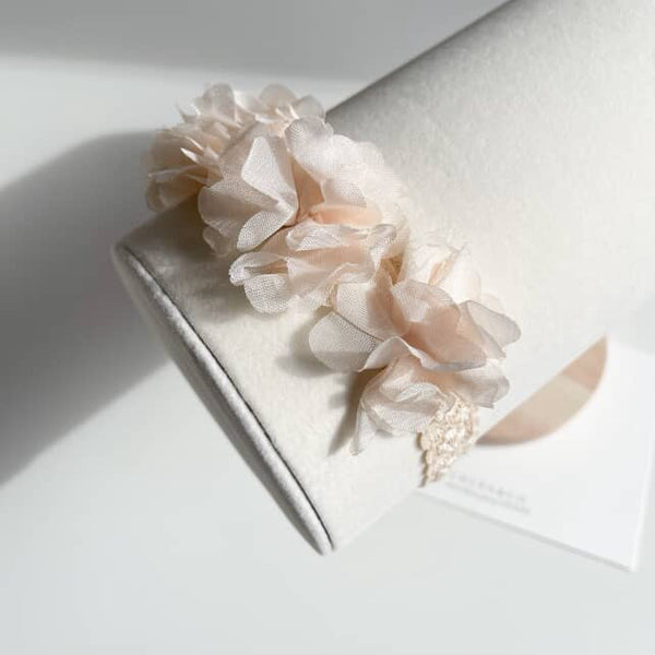 Elora Flower Headband 蕾絲花朵髮帶