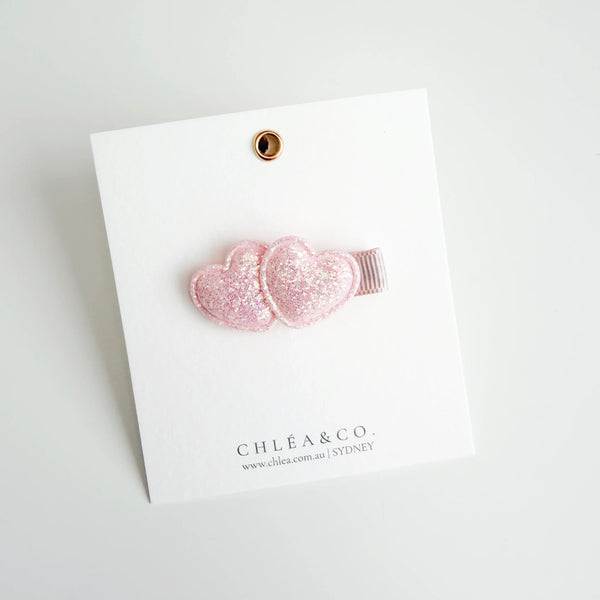 The Sweetheart Double Clip - Chléa & Co