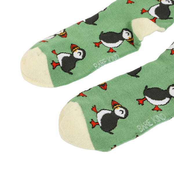 Bare Kind 竹纖維襪 - 海鸚 Green (成人)