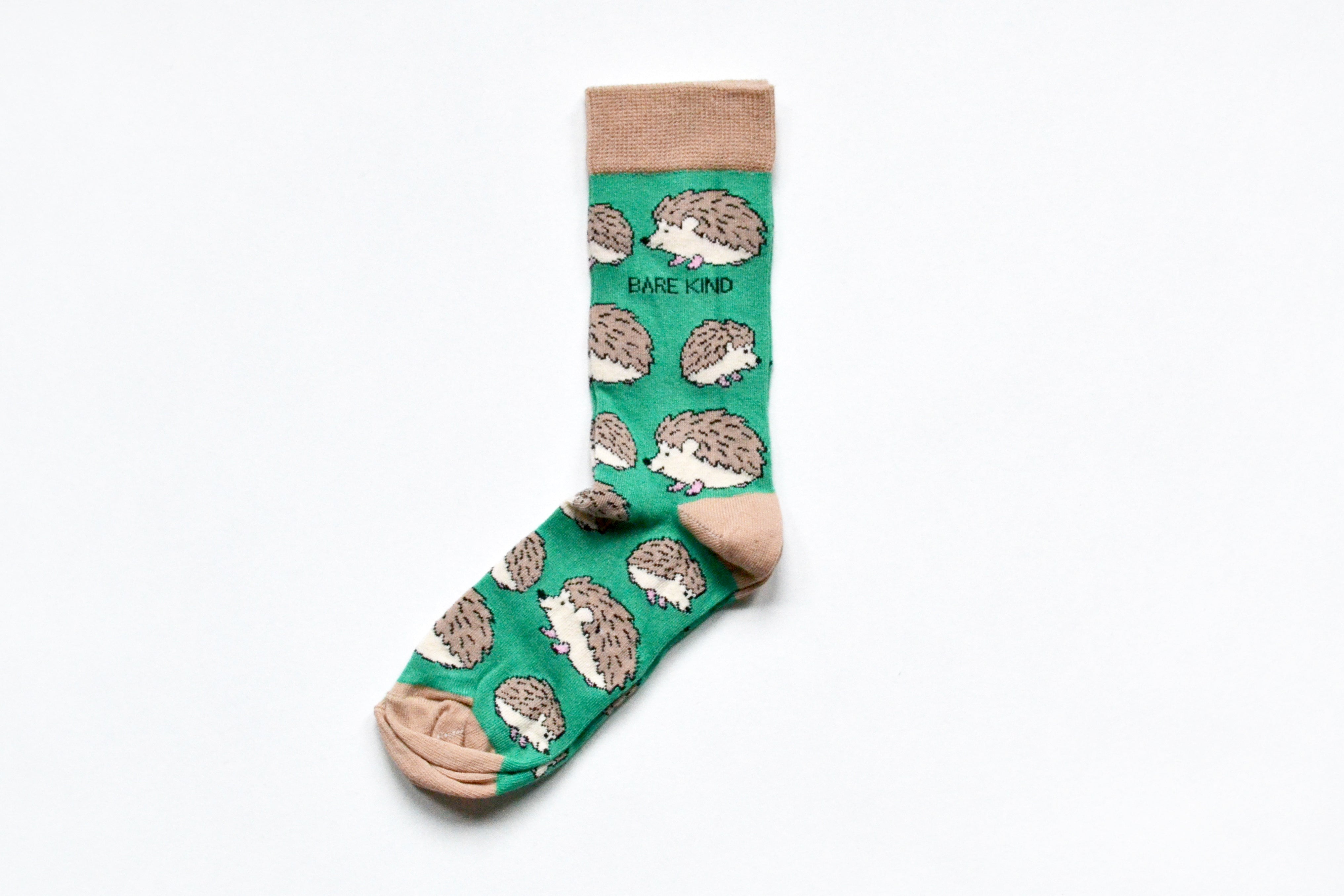 Bare Kind 竹纖維襪 - 刺蝟 (成人)