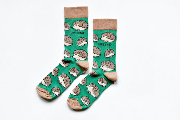 Bare Kind 竹纖維襪 - 刺蝟 (成人)