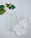 Luna Romper - White