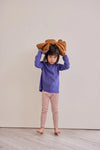 有機棉長袖上衣  墨藍莓色 - Orbasics Mighty Longsleeves-Inkberry