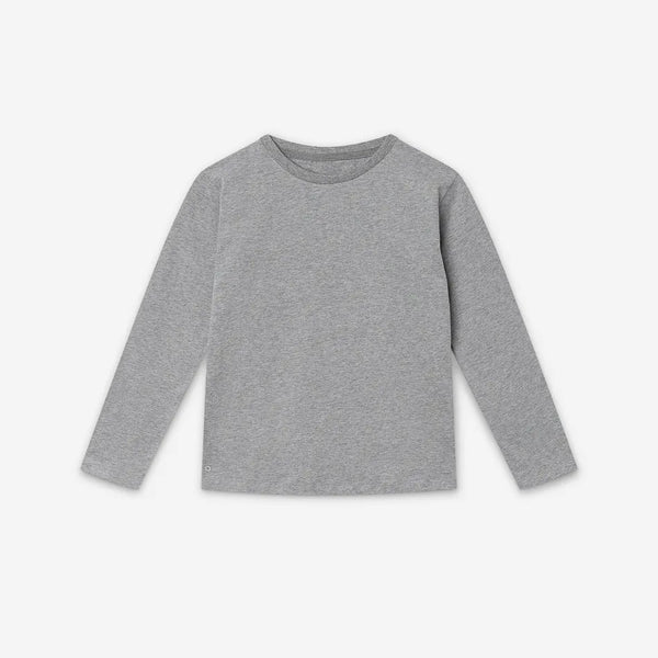 有機棉長袖上衣 灰 - Orbasics Mighty Longsleeves
