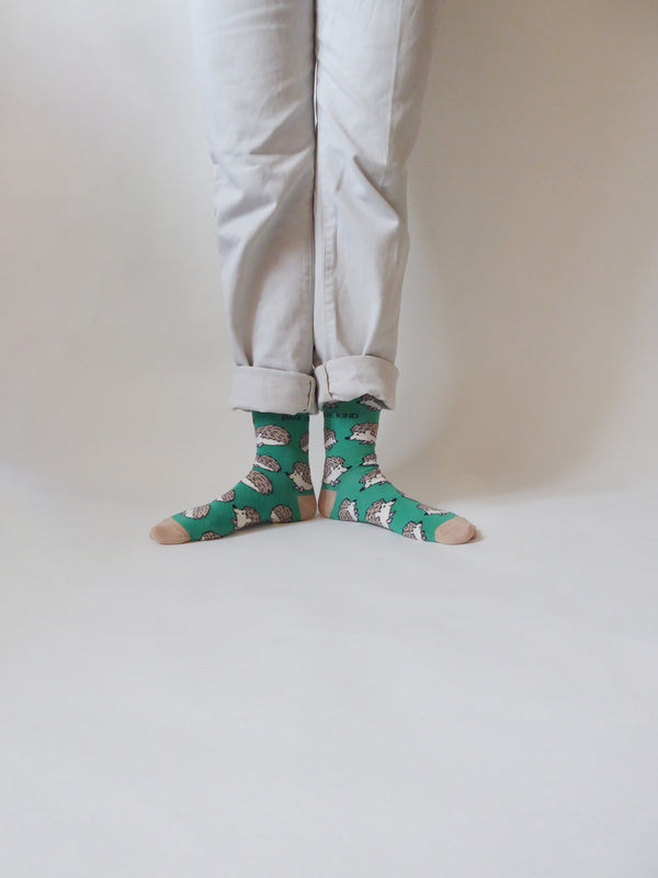 Bare Kind 竹纖維襪 - 刺蝟 (成人)