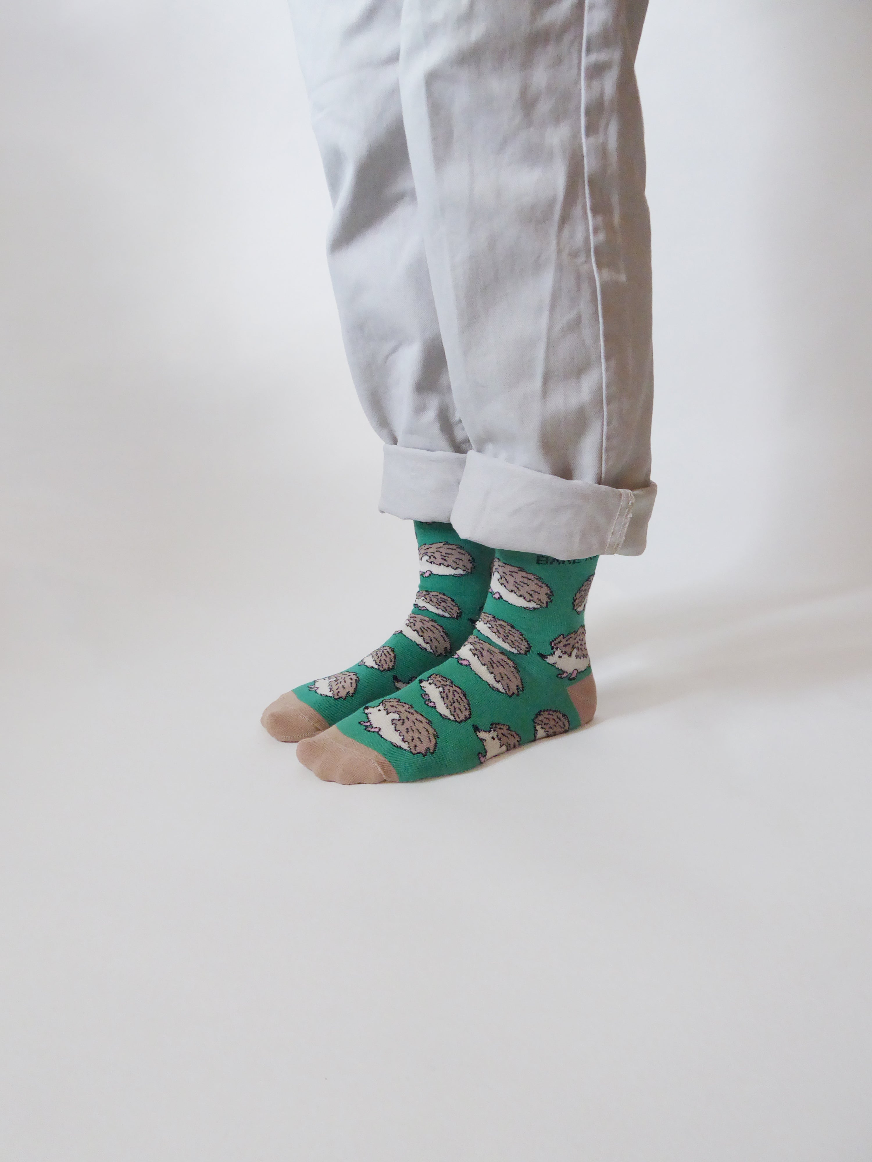 Bare Kind 竹纖維襪 - 刺蝟 (成人)