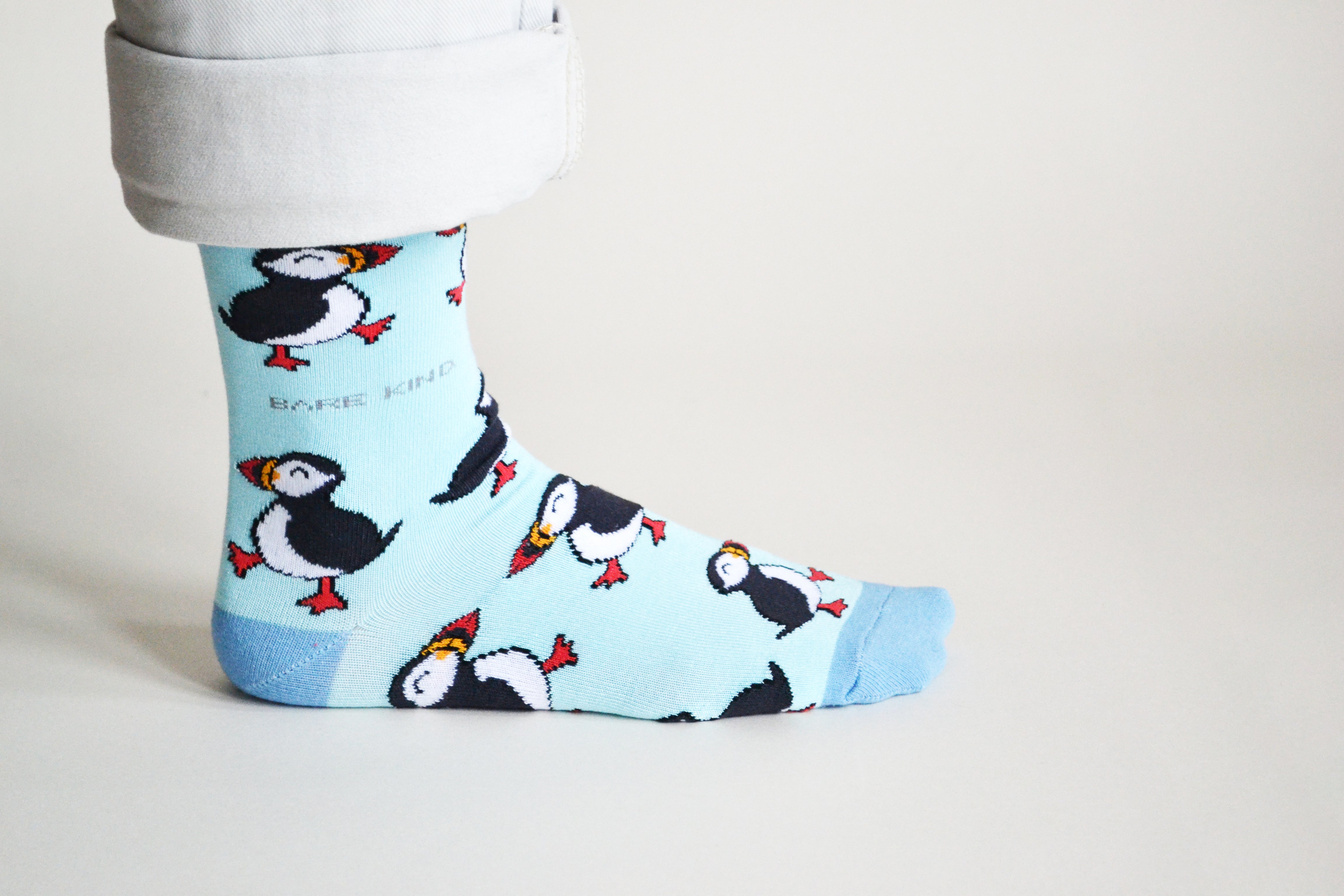 Bare Kind 竹纖維襪 - 海鸚 Blue (成人)
