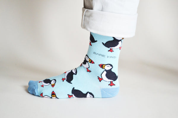 Bare Kind 竹纖維襪 - 海鸚 Blue (成人)