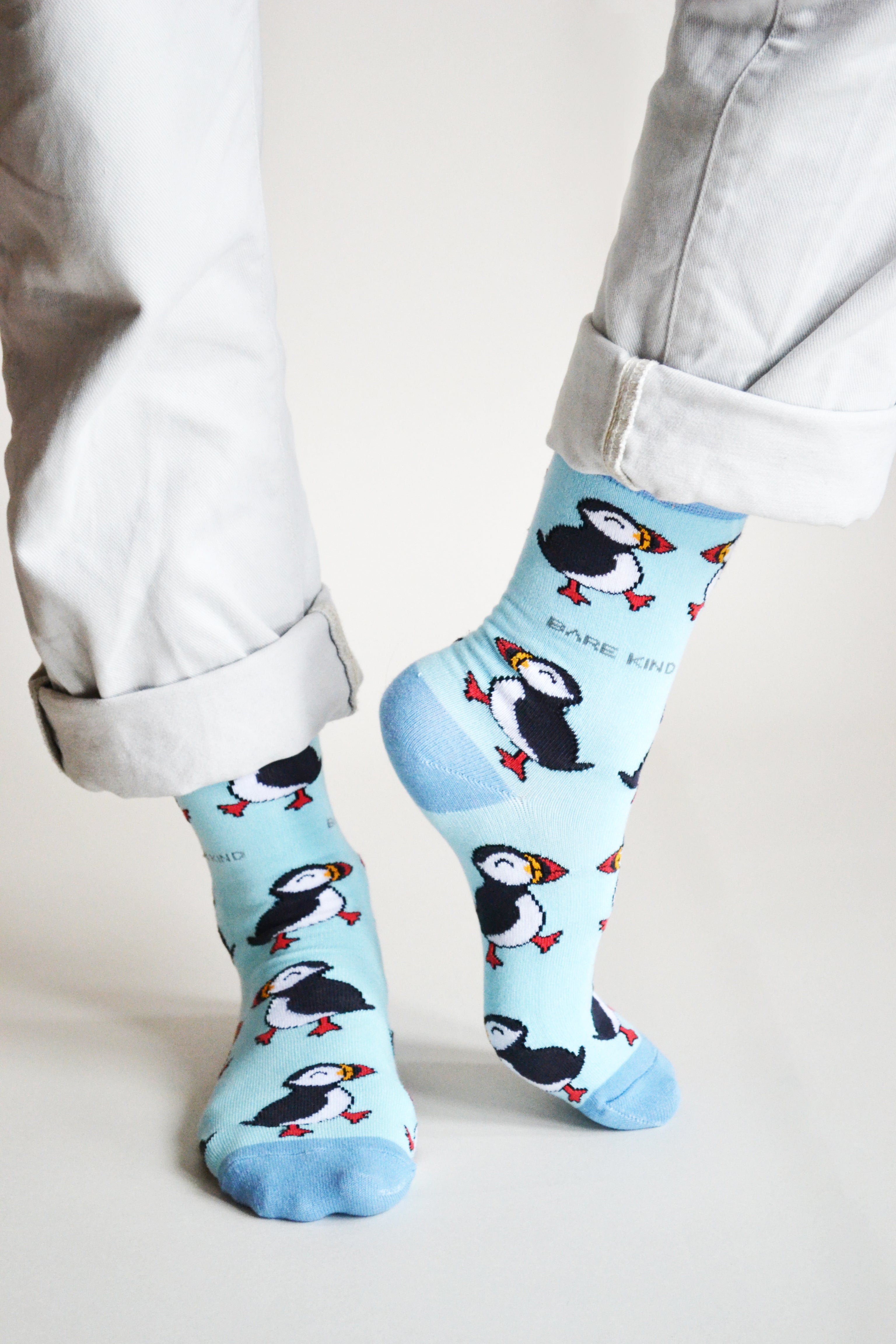 Bare Kind 竹纖維襪 - 海鸚 Blue (成人)