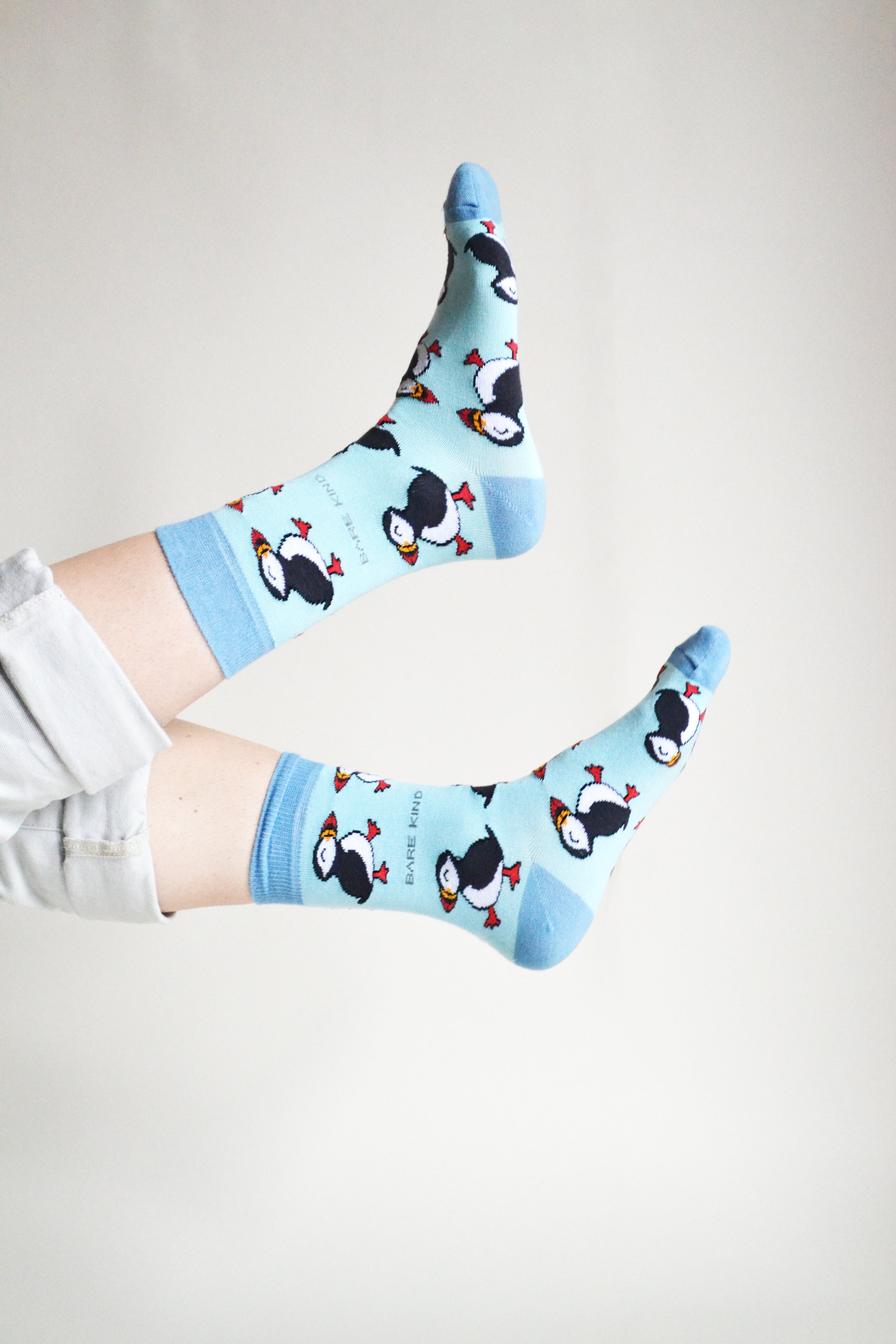 Bare Kind 竹纖維襪 - 海鸚 Blue (成人)