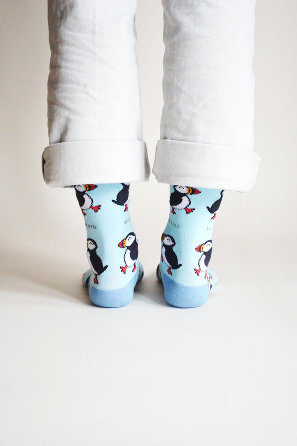 Bare Kind 竹纖維襪 - 海鸚 Blue (成人)